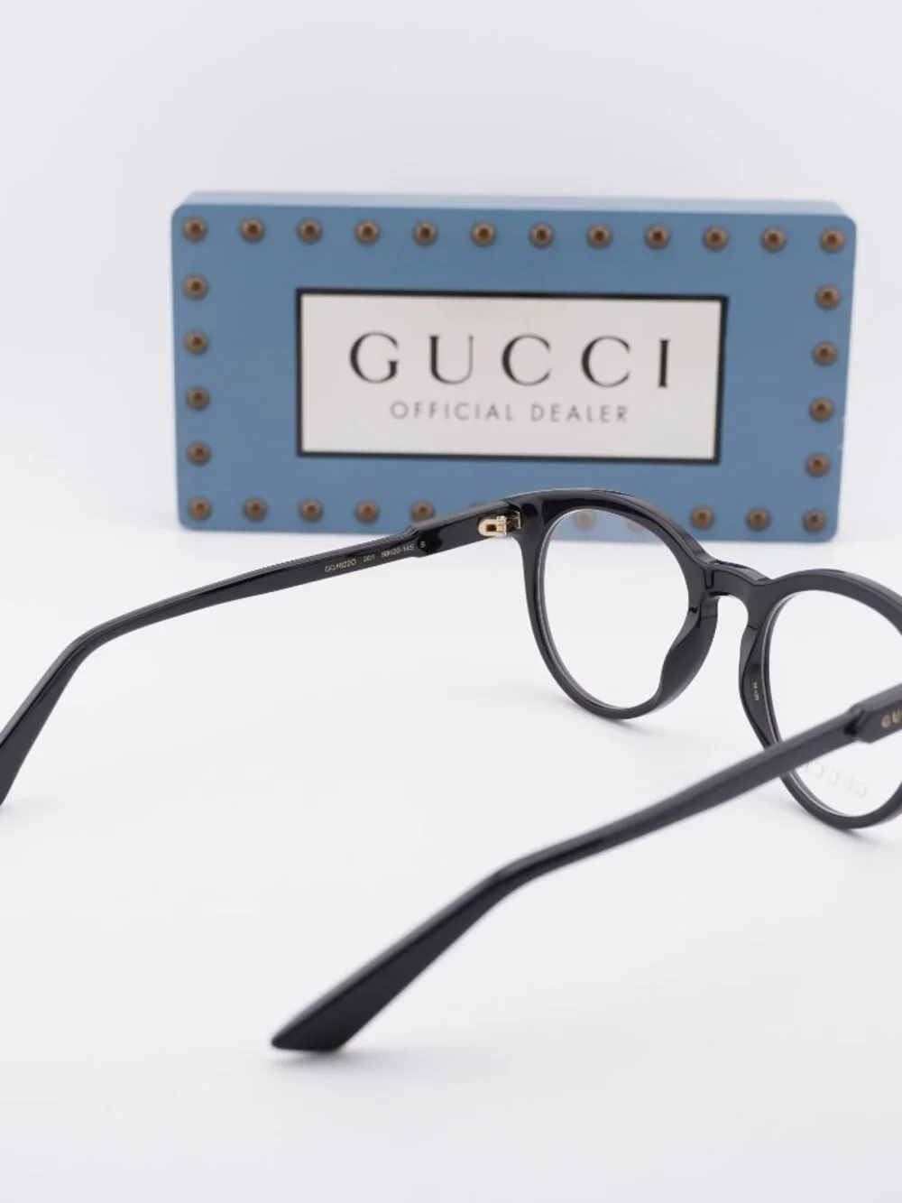 Gucci GG1822O 001 Square Eyeglasses - Black 50mm
